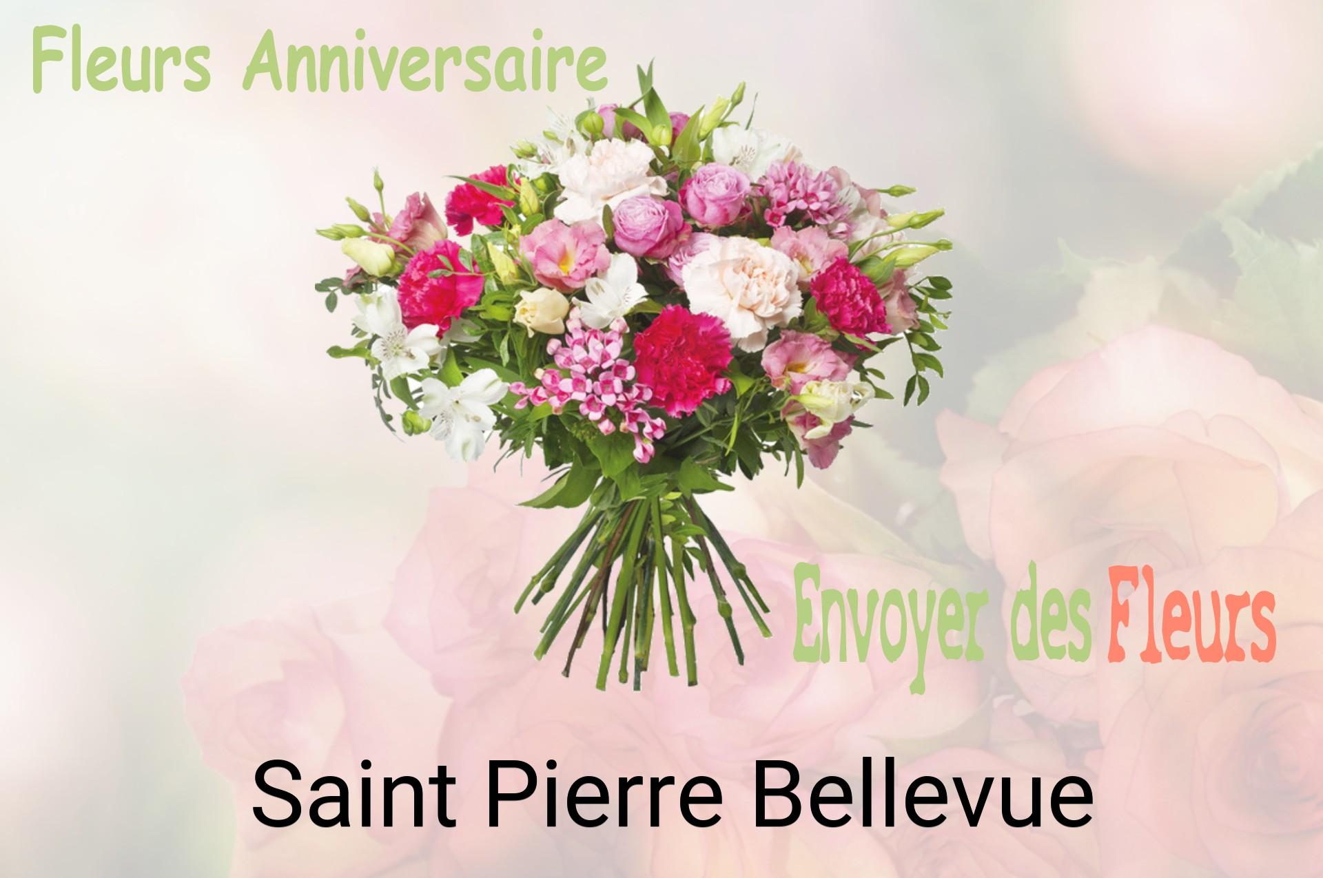 Bouquet de fleurs d’anniversaire livré à Saint-Pierre-Bellevue