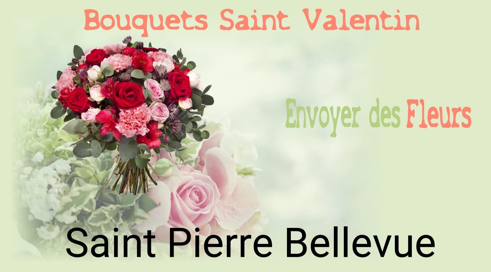 Roses de Saint-Valentin livrées à Saint-Pierre-Bellevue